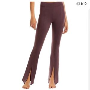Alo High Waist Airbrush Flutter Leggings Raisin Purple Small